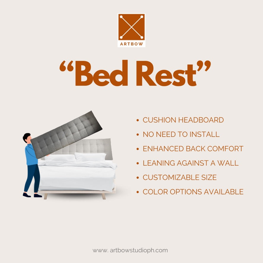 BRENT Bed Rest - Light Beige
