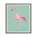 Framed Art - Pink Flamingo 1.0