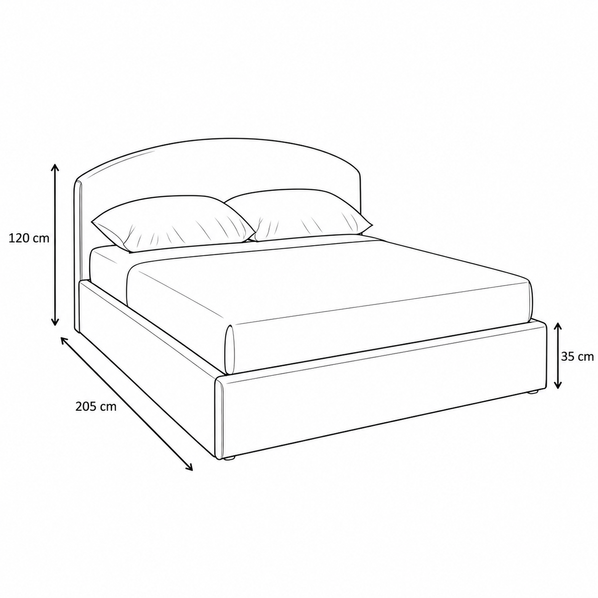 ARC Bed Frame