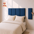 Peel & Stick DIY Wall Padding - Blue