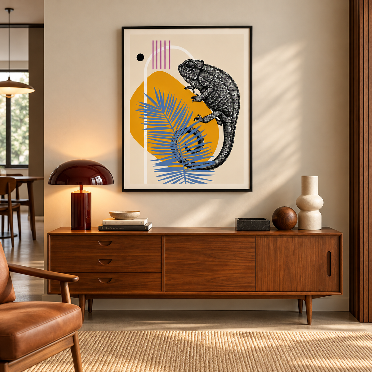 Framed Art - Chameleon 1.0