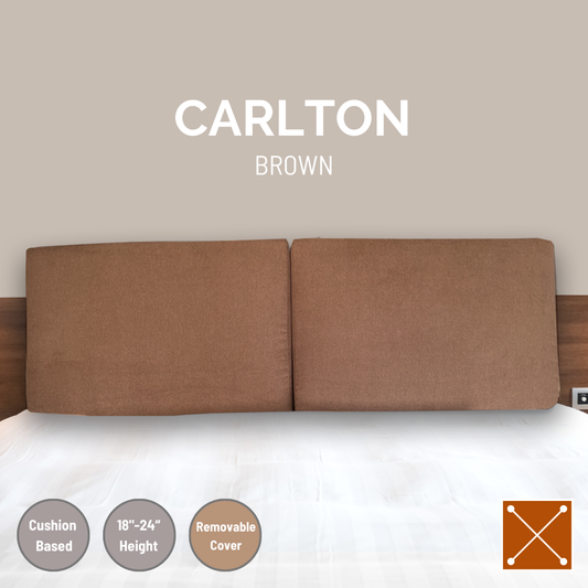 CARLTON Bed Rest - Brown