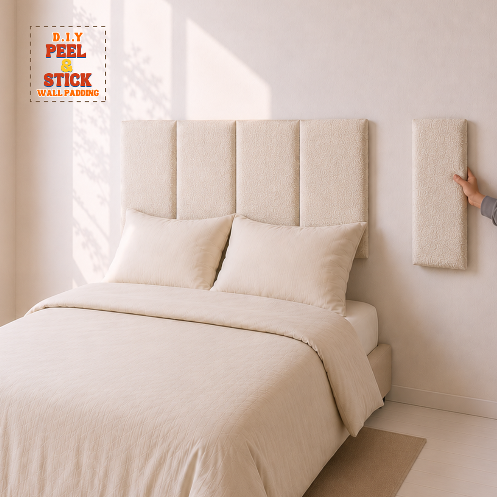 Peel & Stick DIY Wall Padding (Rectangle)