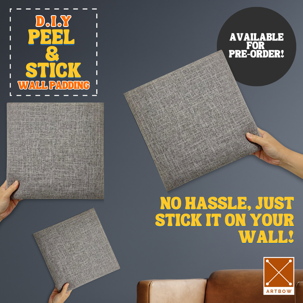 Peel & Stick DIY Wall Padding (Square)