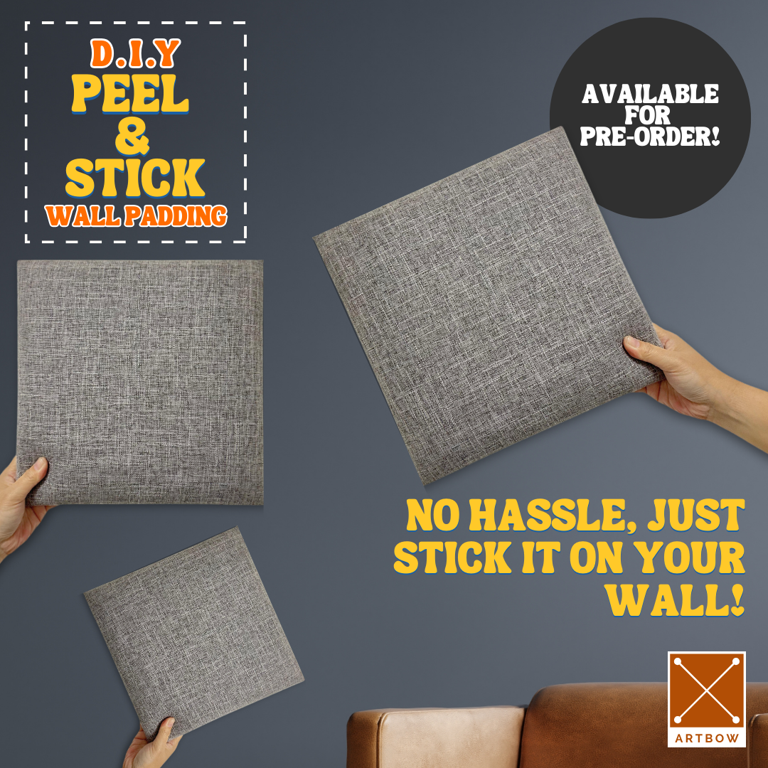 Peel & Stick DIY Wall Padding (Square)